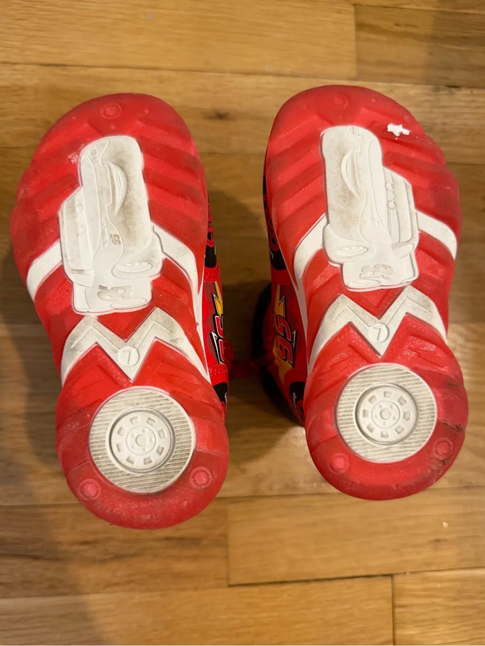 Lightning McQueen Light Up Winter Boots